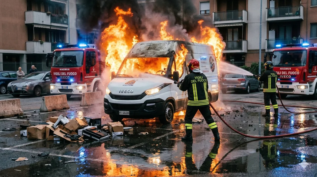 Como: Incendi e Incidenti Scuotono la Notte e la Mattina