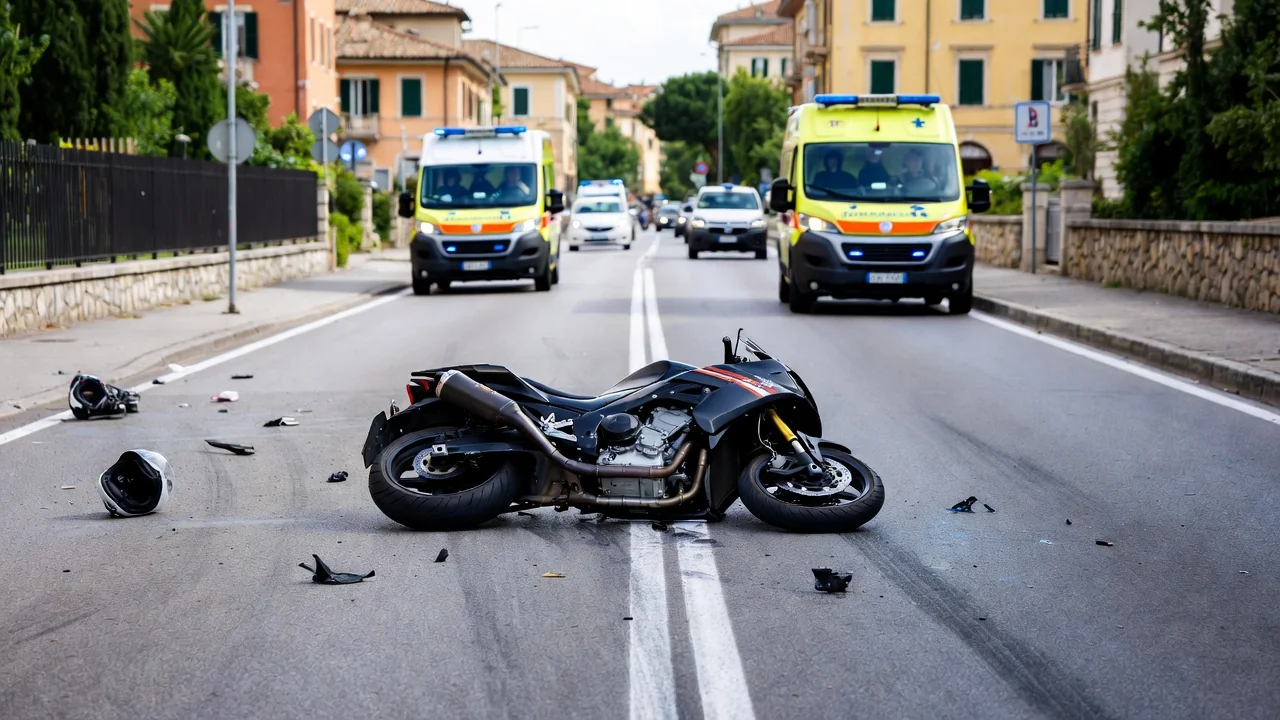 Incidente tra camion sull'A24: traffico bloccato