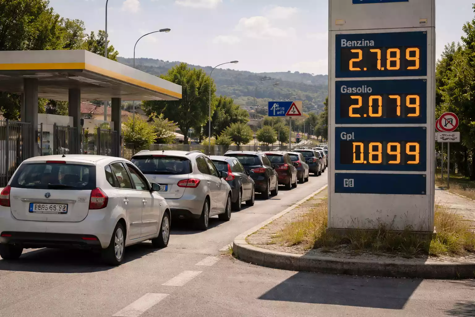 Auto in fiamme a Sinigo, intervento dei vigili del fuoco