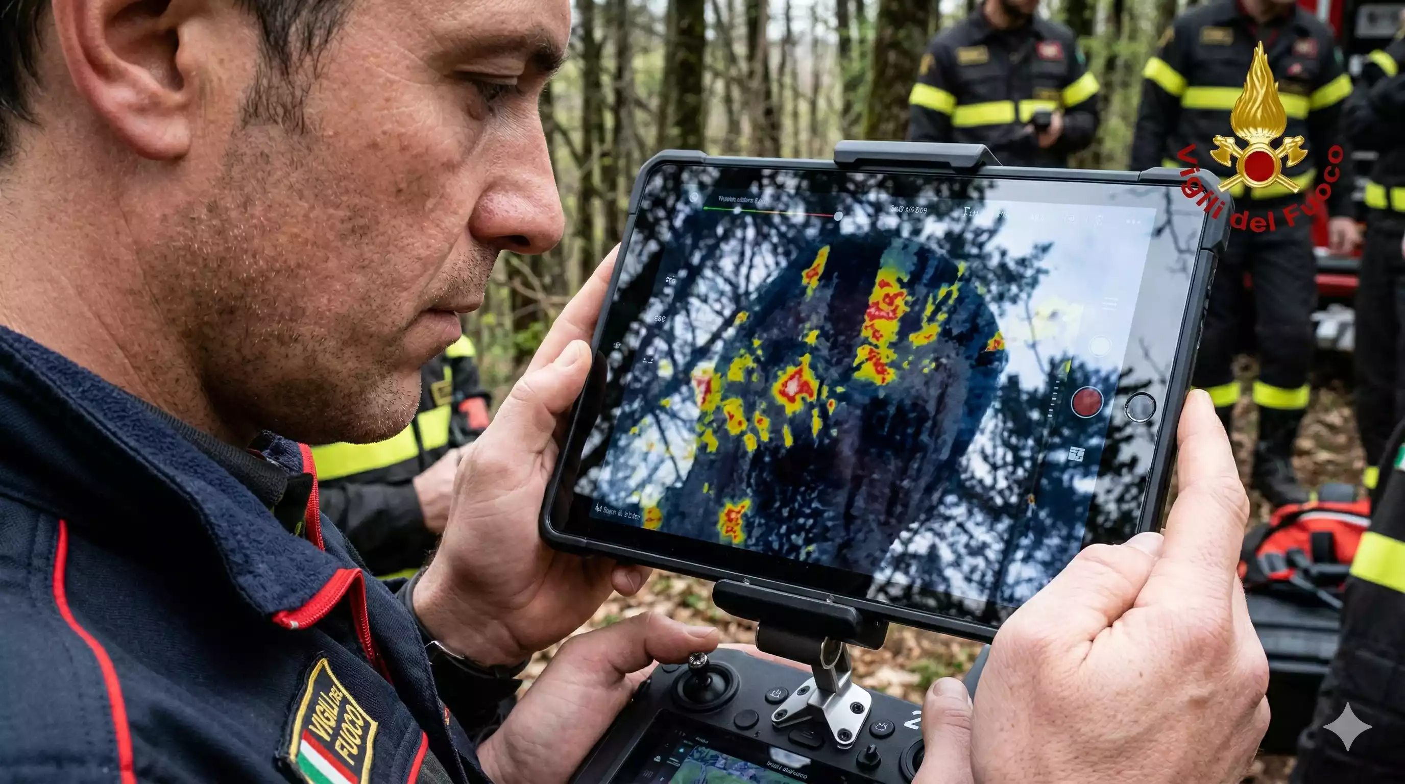 Siena: uomo cade in dirupo, salvato dai vigili del fuoco