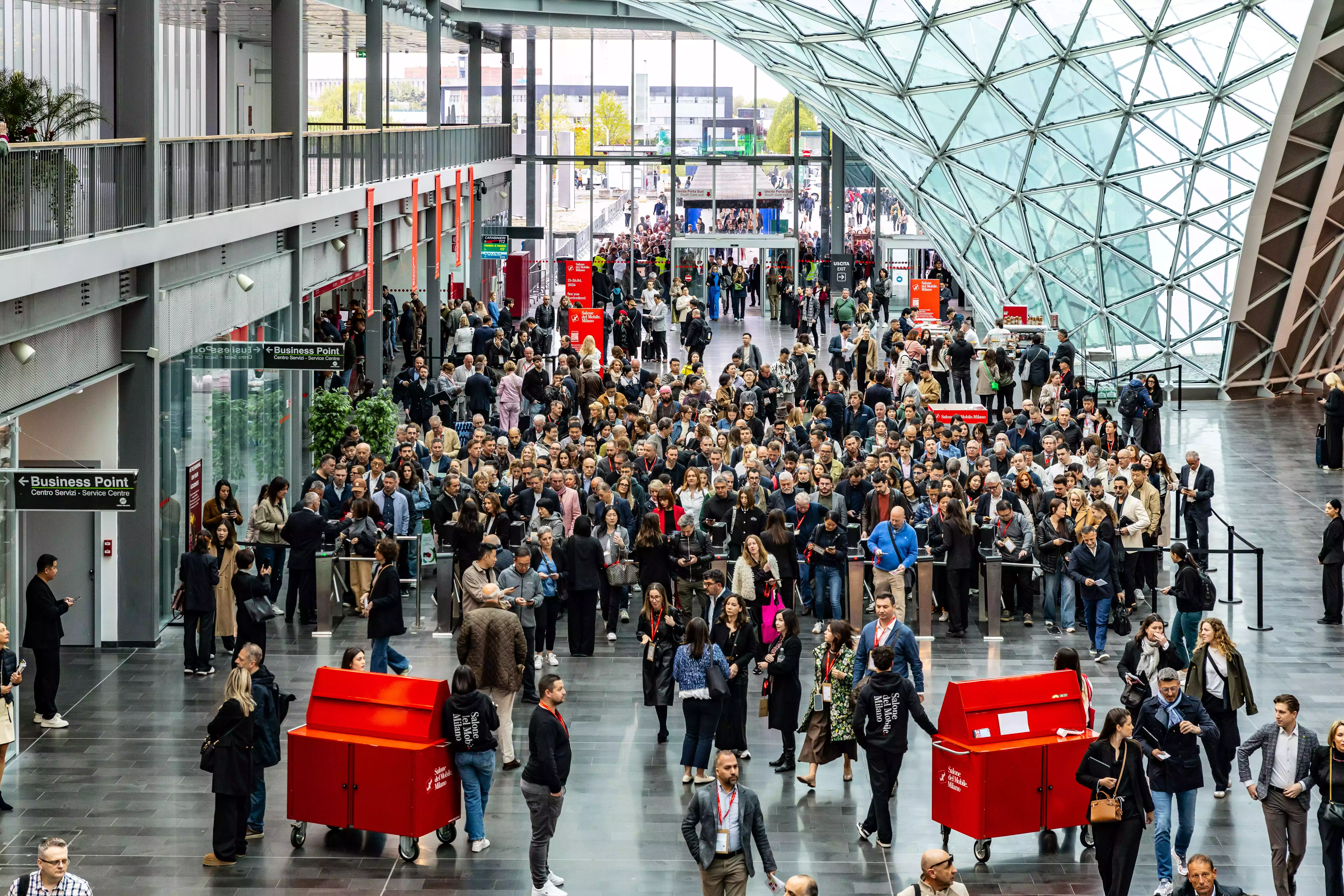 Salone del Mobile: biglietti stabili, boom di americani