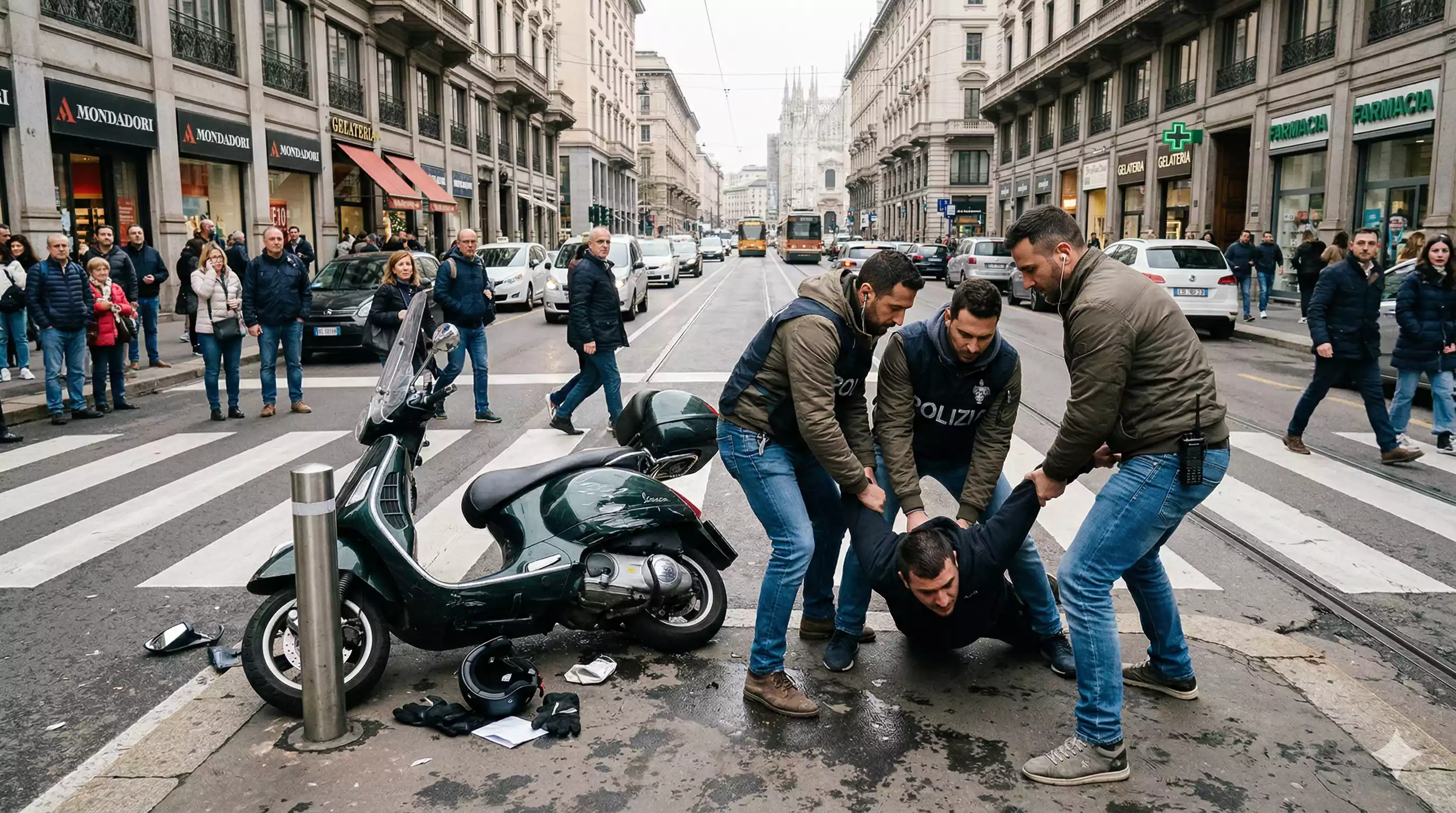 Elia Del Grande arrestato nel Varesotto dopo la fuga