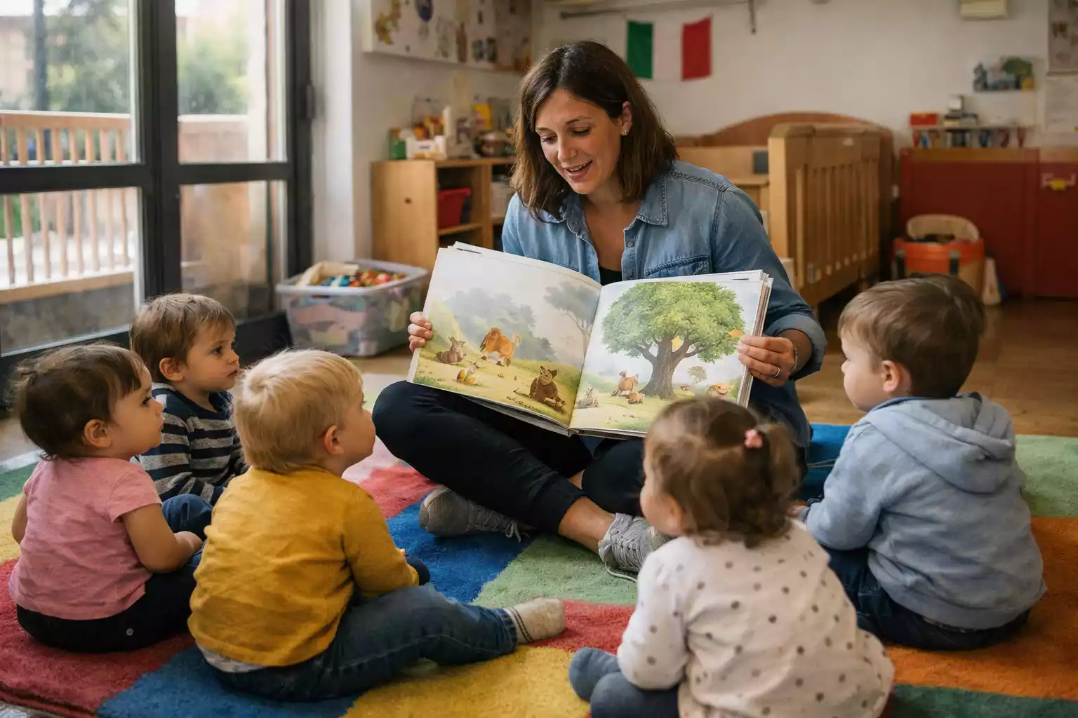 Asilo nido: orario post-scuola esteso da maggio